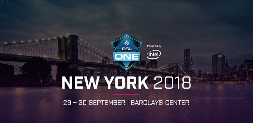 ESL One New York 2018 esportsonly.com