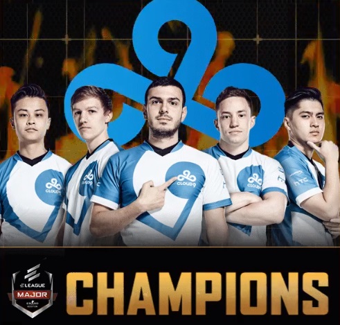 Cloud 9 CSGO champions